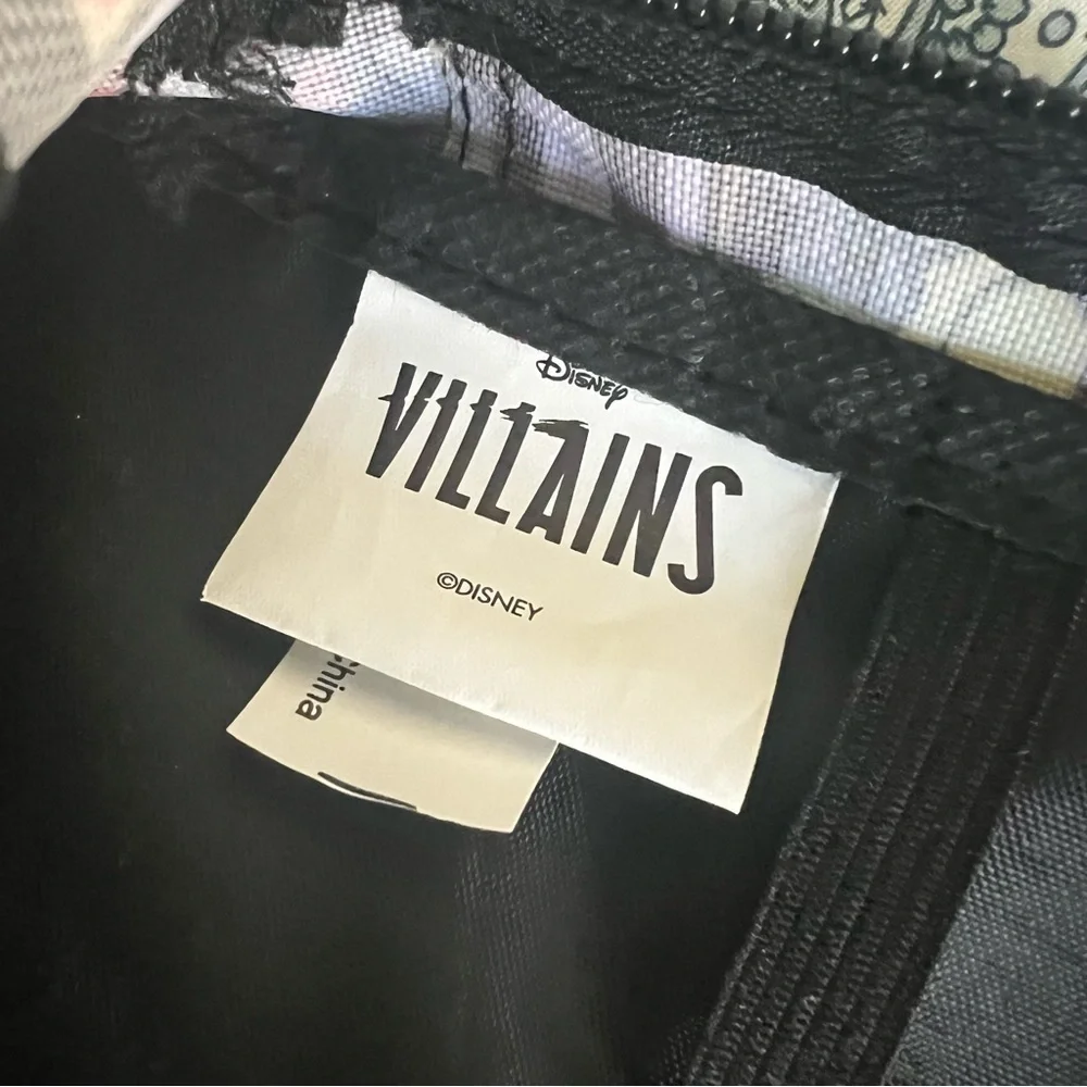 Disney Villains Allover Print Mini Backpack Maleficent Evil Queen Ursula